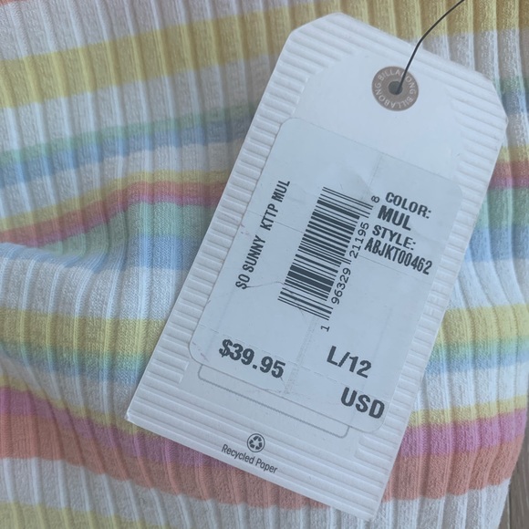 Billabong Striped Halter Top - Picture 3 of 3